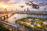 Taxi bay, drone giao hàng xuất hiện ấn tượng trong quy hoạch 100 năm của Hà Nội thế nào?