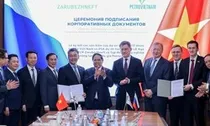 Thủ tướng Phạm Minh Chính làm việc với Công ty Zarubezhneft: Nga và Việt Nam tăng cường hợp tác dầu khí