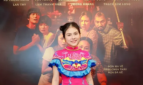 Nữ diễn viên 4 con "chửi" như hát hay trong "Nhà ma xó"