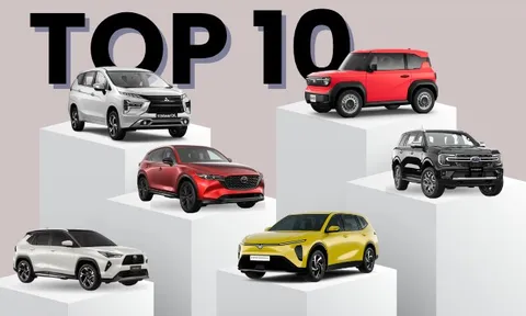 Top 10 ô tô bán chạy nhất tháng 9/2025: VinFast 'bóp nghẹt' đối thủ, mẫu MPV mới bán 1 tháng đã leo top