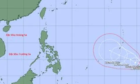 Xuất hiện áp thấp nhiệt đới dự báo mạnh lên thành bão, có vào Biển Đông?