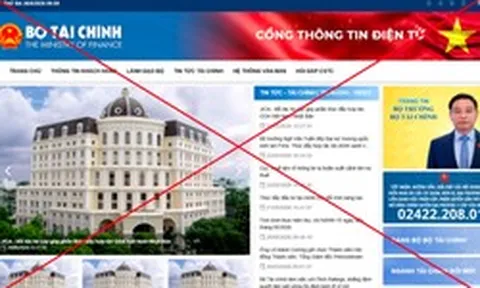 Bộ Tài chính gửi Bộ Công an danh sách website giả mạo