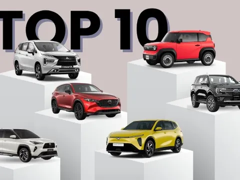 Top 10 ô tô bán chạy nhất tháng 9/2025: VinFast 'bóp nghẹt' đối thủ, mẫu MPV mới bán 1 tháng đã leo top