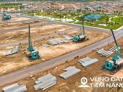 Toàn cảnh khu đô thị hơn 23.000 tỷ của Vinhomes, nằm giữa trung tâm công nghiệp và cảng biển tỷ đô