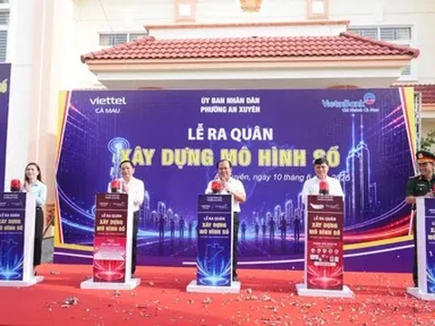 Tỉnh Cà Mau thí điểm 5 mô hình số tại cơ sở, thúc đẩy kinh tế xanh