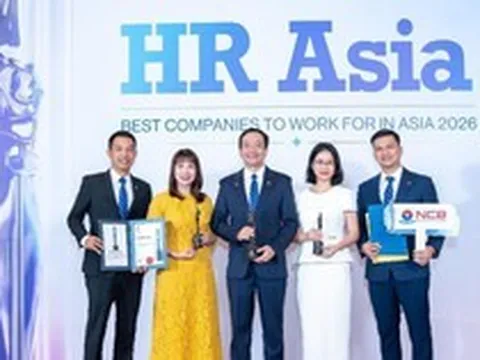 NCB thắng lớn tại HR Asia Awards 2026 với 3 giải thưởng danh giá