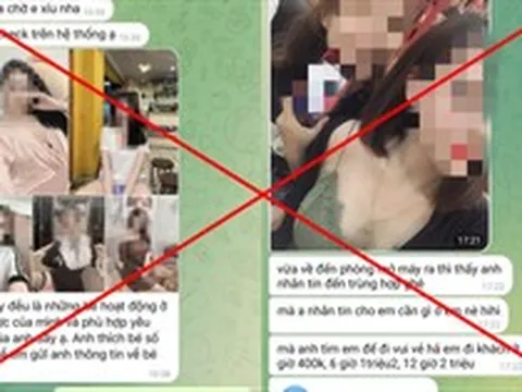 Công an cảnh báo chiêu trò mại dâm trá hình trên Facebook, Zalo, Telegram: Tuyệt đối không bấm vào những quảng cáo này