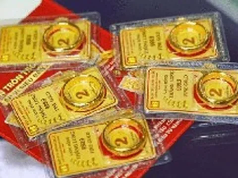Giá vàng miếng, vàng nhẫn trơn chiều ngày 27/7 tại PNJ, SJC, DOJI, Mi Hồng, Bảo Tín Minh Châu,...