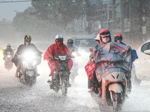 Dự báo thời tiết 27/7/2026:  Bắc Bộ dồn dập đón mưa lớn trở lại do ảnh hưởng bão số 2