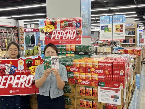 Snack quốc dân xứ Hàn PEPERO đẩy mạnh hoạt động tại Việt Nam