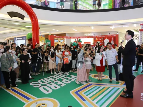 Cửa hàng pop-up đầu tiên tại Việt Nam của thương hiệu PEPERO thu hút hàng trăm ngàn người hâm mộ văn hoá Hàn Quốc