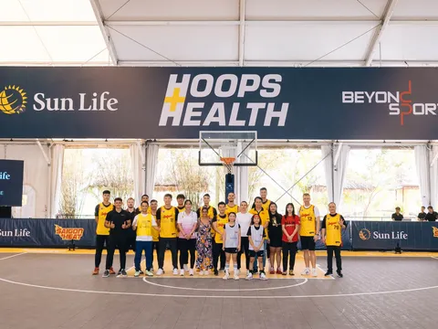Sun Life hợp tác Saigon Heat và Beyond Sport khai trương Không gian thể thao