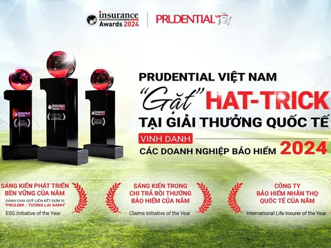 Prudential Việt Nam vinh dự nhận 3 giải thưởng quốc tế tại Insurance Asia Awards 2023