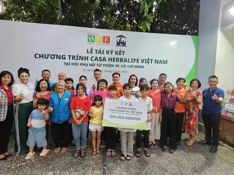 Herbalife Việt Nam tái ký kết tài trợ chương trình Casa Herbalife giúp cải thiện dinh dưỡng mỗi ngày cho hơn 2.000 trẻ em và người cao tuổi có hoàn cảnh khó khăn