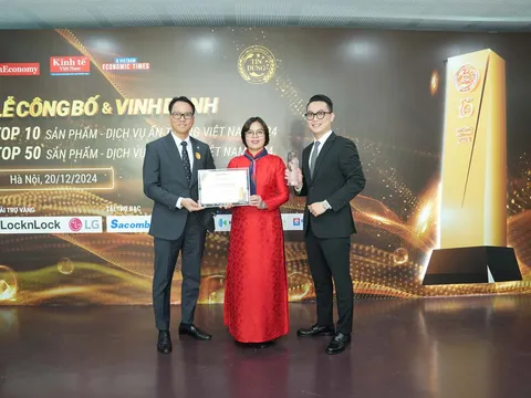 Generali Việt Nam được vinh danh Top 10 Sản phẩm – Dịch vụ tin dùng Việt Nam 2024