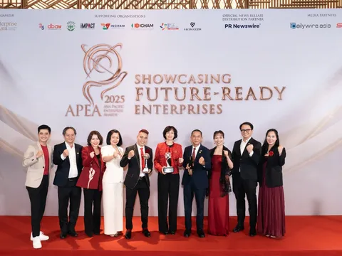 Generali Việt Nam giành 3 giải thưởng danh giá tại Asia Pacific Enterprise Awards 2025