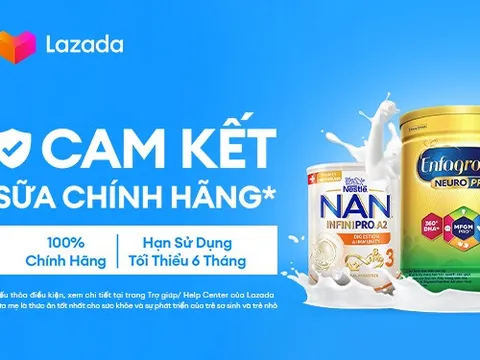 Lazada cùng các thương hiệu sữa hàng đầu chung tay bảo vệ người tiêu dùng