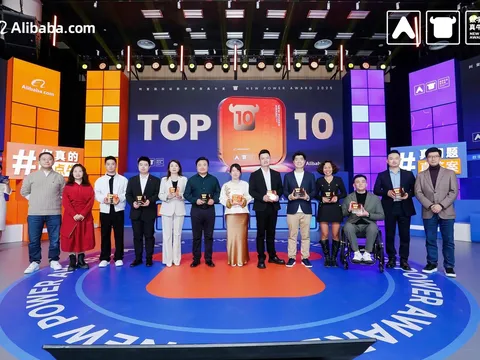 Alibaba.Com công bố giải thưởng “New Power Award 2025” tại Hàng Châu: Đại diện Việt Nam V.Kaus lọt vào Top 10 toàn cầu